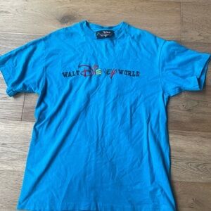 Vintage Disney world embroidered shirt